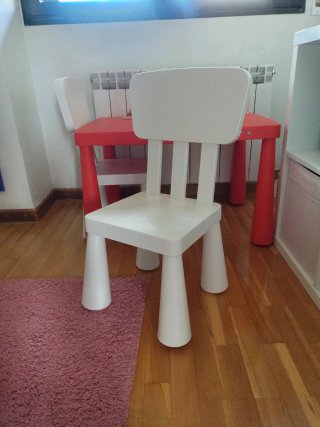 Mesa y 2 Sillas Infantiles Ikea