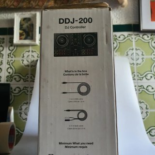 Controladora DJ Pioneer DDJ-200 Negra