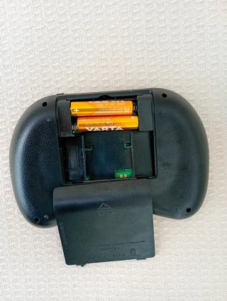 Mini tastiera wireless nera