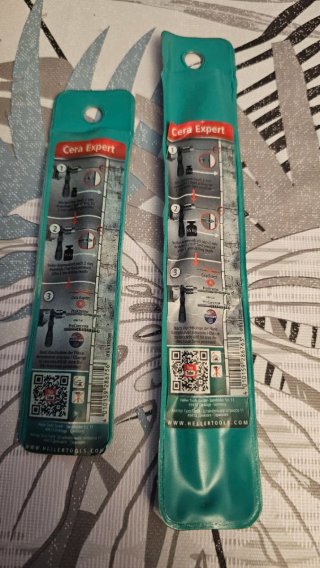 Brocas Heller Cera Expert para azulejos