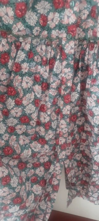 Vestido Mango flores midi