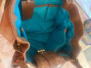 Borsa in pelle donna Dolce & Gabbana marrone