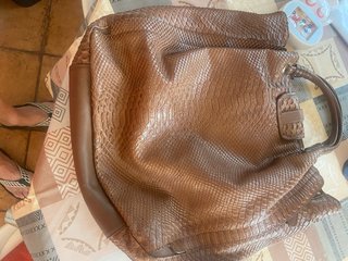 Borsa in pelle donna Dolce & Gabbana marrone