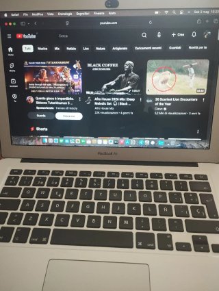 MacBook Air 13 2013 Argento