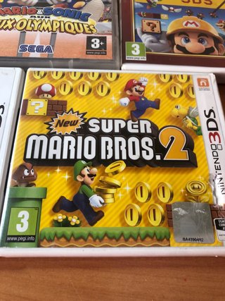 Lote Giochi Super Mario 3DS