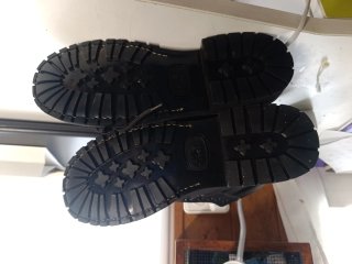 Botas militares negras