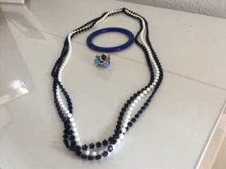 Sortija multicolor y otras. COMUNIONES. 11,36€ udu