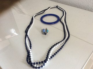 Sortija multicolor y otras. COMUNIONES. 11,36€ udu