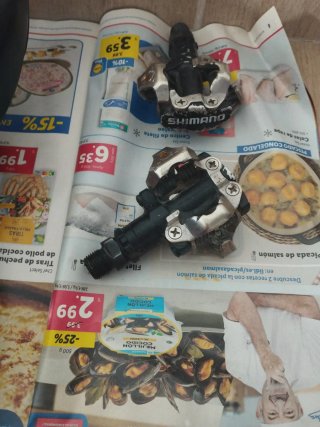 Sedile Active e Pedali Shimano