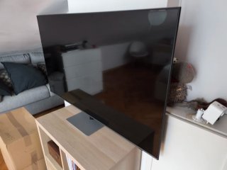 Samsung TQ55Q77CATXXC 55 QLED Pantalla Rota
