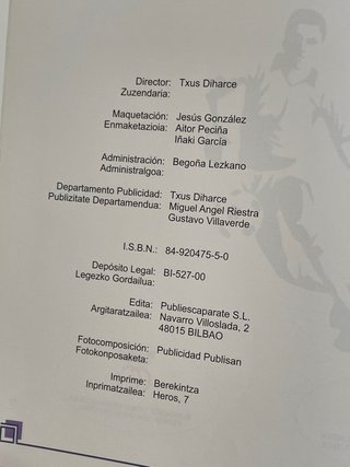 Anuario enciclopédico Clubes de Bizkaia 1999/2000