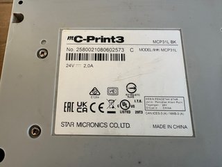 Impresora TPV Star Micronics MCprint3 Negra