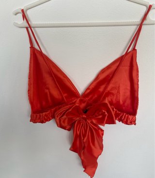 Vestido rojo de fiesta