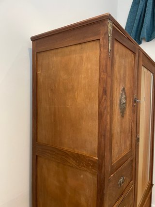 Gran armario vintage madera maciza