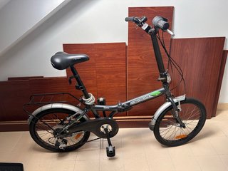 Bicicleta Plegable Merida Gris