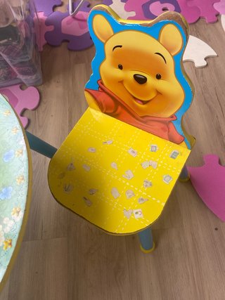 Mesa y Silla Infantil Winnie the Pooh