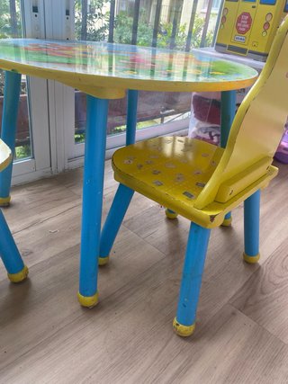 Mesa y Silla Infantil Winnie the Pooh