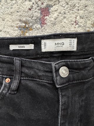 Mango Jeans Skinny Negros