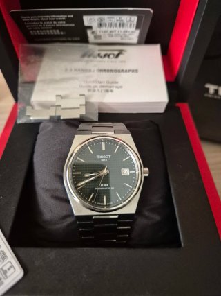 Tissot PRX Powermatic 80 Verde Automático