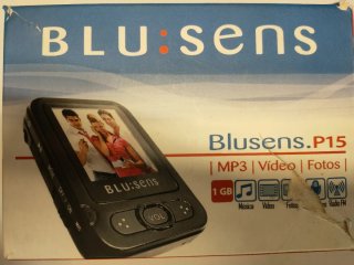 Reproductor Blusens P15 MP3, Vídeo, Fotos
