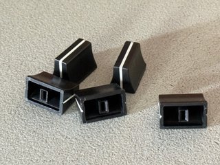 manopole fader potenziometro mixer – set 5 pezzi