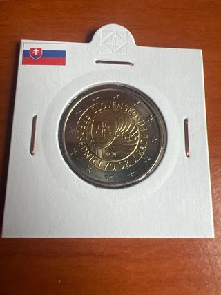 Moneta commemorativa Slovacchia 2016