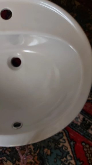 Lavabo ovalado de encastrar Valadares original