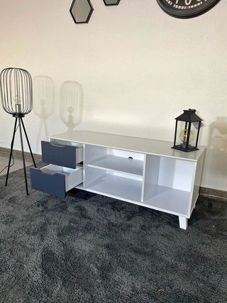 OFERTON DE GENIAL MUEBLE DE TV BAJO 2 CAJONES