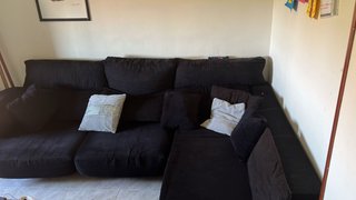 Sofá modular Cherlong negro