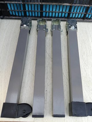 Patas para somier de hierro nuevas