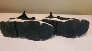 Botas calcetín Replay negras y blancas