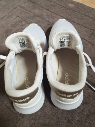 Adidas Lite Racer 2.0 Donna Bianco Oro