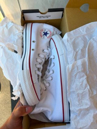 Converse All Star Hi Bianche