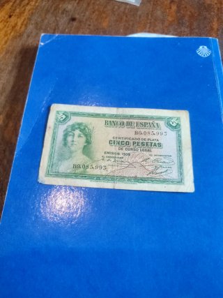 Billetes antiguos España