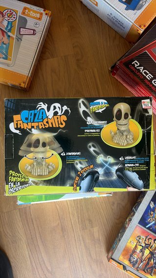 Caza Fantasmas Juego Proyecta Fantasmas Oscuridad