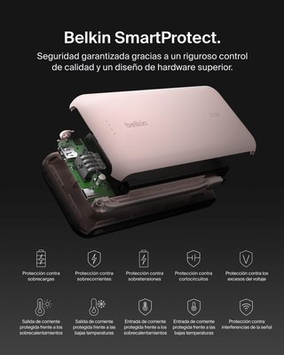Belkin BoostCharge Batería Externa 20.000mAh Rosa