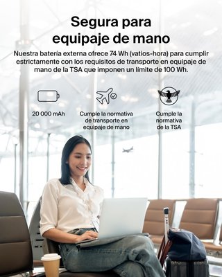 Belkin BoostCharge Batería Externa 20.000mAh Rosa
