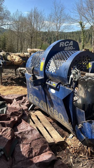 Procesadora de leña RCA 480