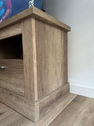 Mueble TV madera color beige/marrón