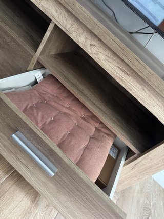 Mueble TV madera color beige/marrón