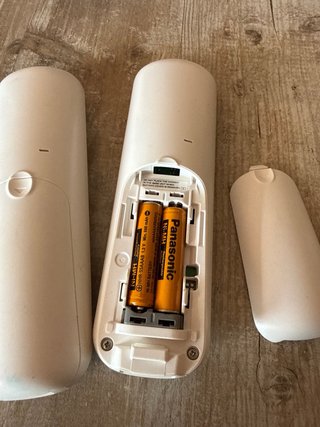 2 Teléfonos Inalámbricos Panasonic Beige
