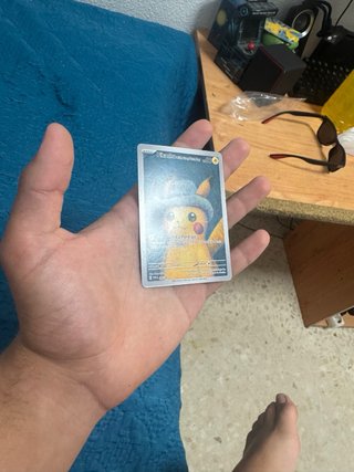 Carta Pikachu Edición Van Gogh