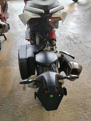 ITALJET DRAGSTER 125cc Scooter Roja y Blanca