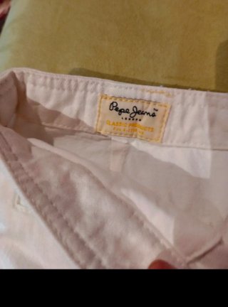 Minifalda Pepe Jeans blanca