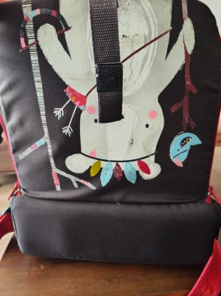Trona portátil con estampado de oso Marca Jané