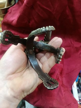Pareja de espuelas chilenas antiguas
