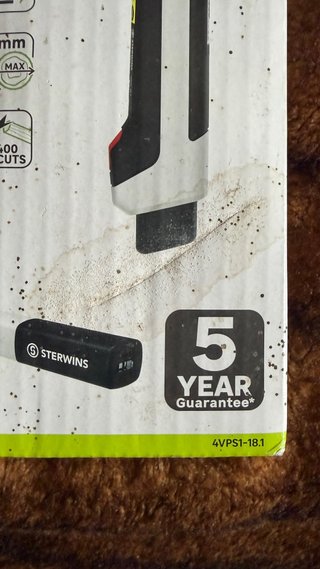 Tesoura de Poda a Bateria Sterwins 4V