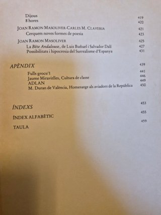 La Literatura catalana d'Avantguarda, 1916-1938...