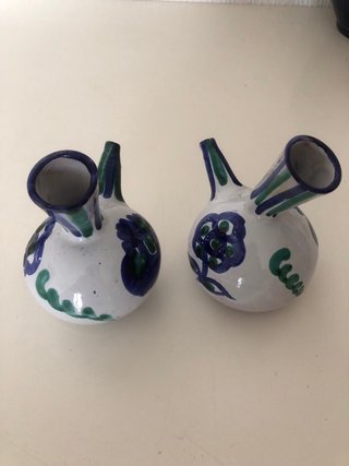 2 Botijos de cerámica Fajaluza