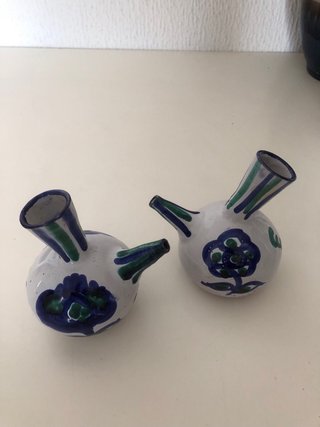 2 Botijos de cerámica Fajaluza